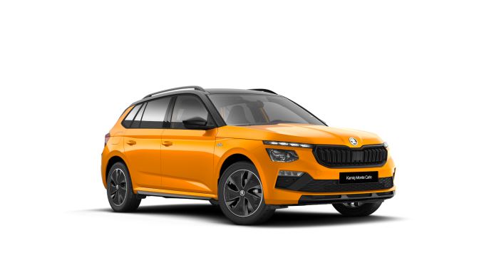 Škoda Kamiq Monte Carlo 1,0 TSI 85 kW 7° automatická DSG na operativní leasing